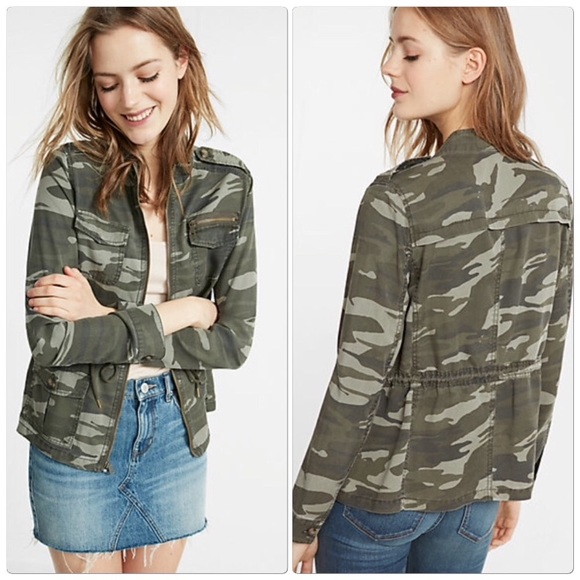 express camo jacket womens
